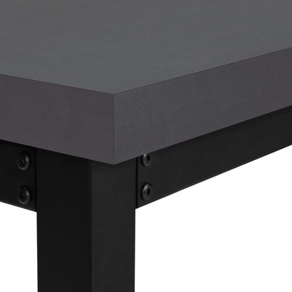 Bureau Kai de 47,25 po à hauteur réglable - gris