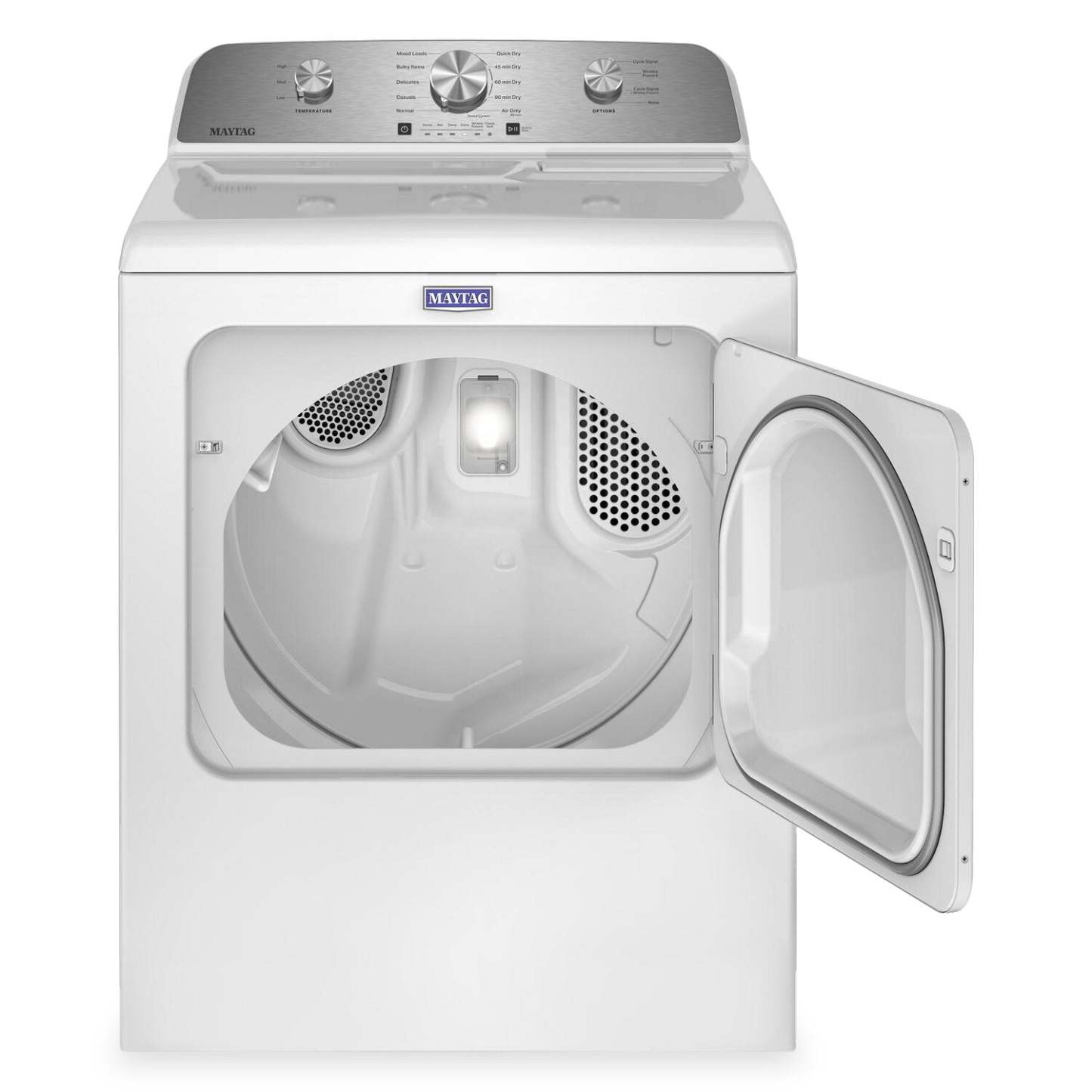 Maytag 7,0 Cu. Fort. Sécheuse électrique - Blanc - YMED4205SW | Sécheuse électrique Maytag de 7,0 pi³ - blanche - YMED4205SW
