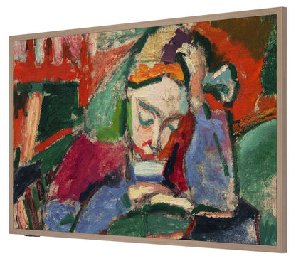 HISENSE 55 CanvasTV QLED 4K UHD Smart Google TV (55S7N) - Modèle 2024 | Téléviseur intelligent QLED HISENSE QD6QF CanvasTVMC UHD 4K de 55 po avec Google TVMC (55S7N) - modèle 2024