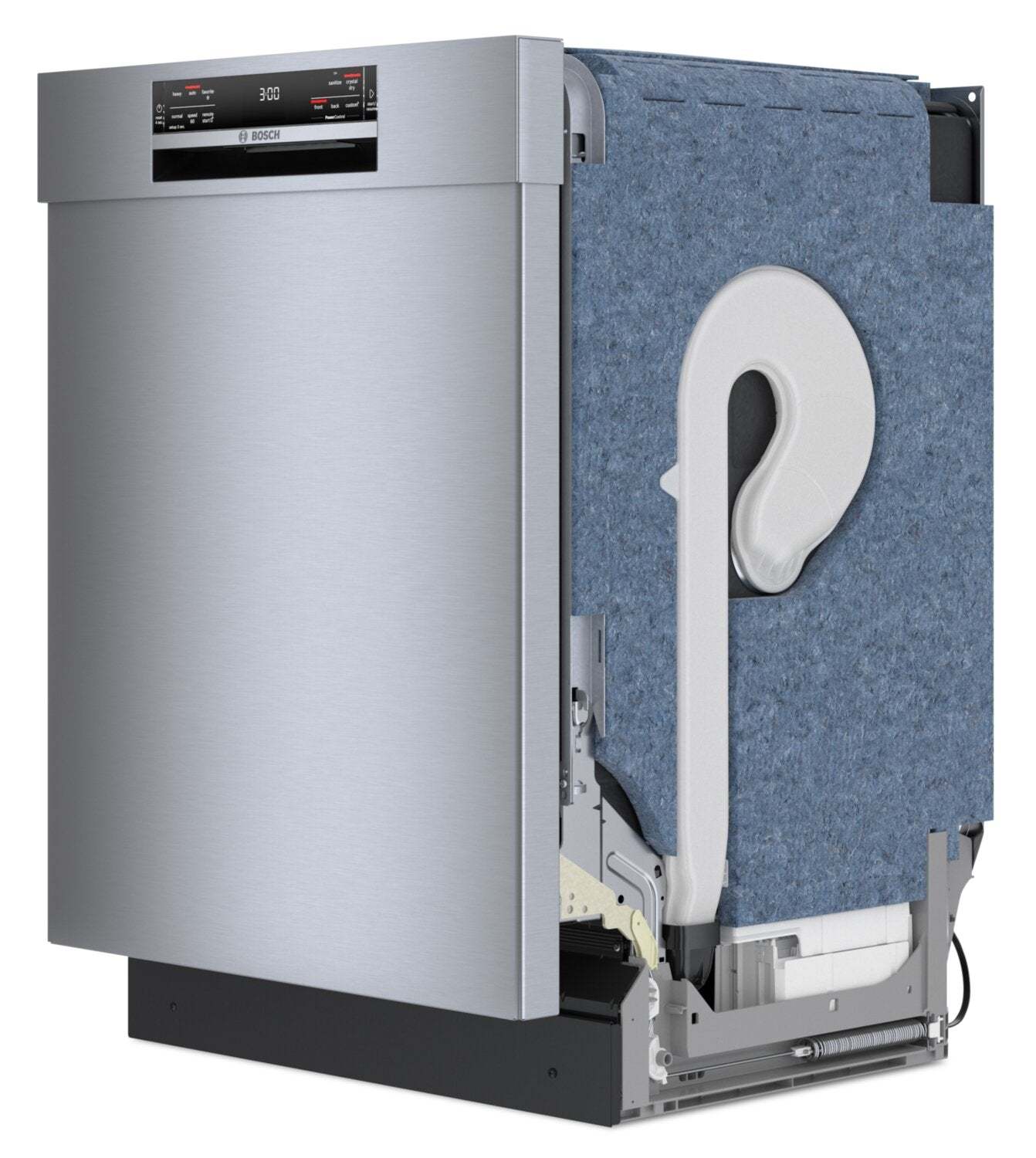 Lave-vaisselle intelligent Bosch série 800 avec CrystalDry™ et troisième panier - SHE78CM5N | Lave-vaisselle intelligent Bosch de série 800 avec CrystalDry™ et 3e panier - SHE78CM5N | SHE7CM5N