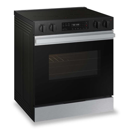 Cuisinière intelligente électrique encastrée Samsung de 6,3 pi³ avec commande vocale - acier inoxydable - NSE6DG8100…