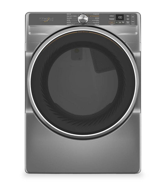 Whirlpool 7,4 pi³ Sécheuse électrique intelligente avec vapeur - YWED6720RR | Sécheuse électrique intelligente Whirlpool de 7,4 pi³ avec vapeur - YWED6720RR | YWED672R