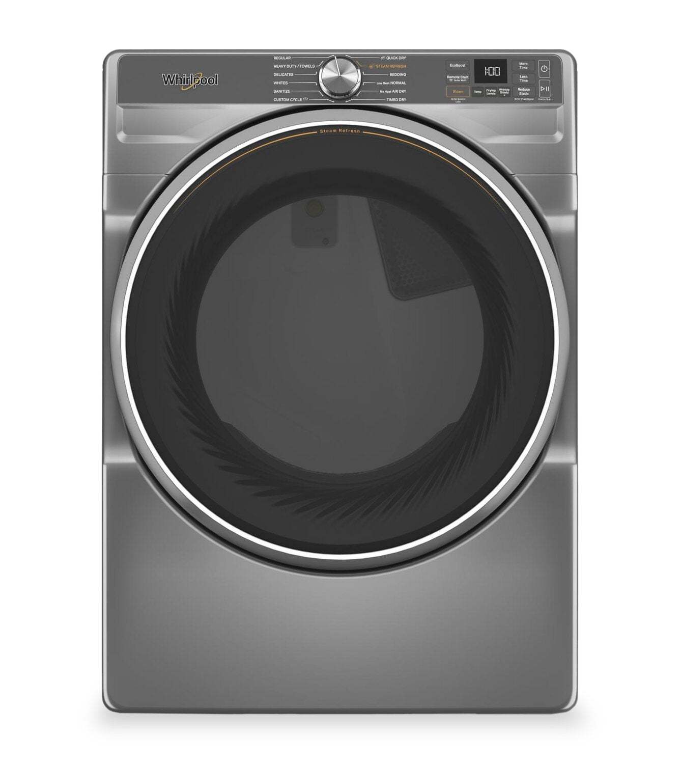 Whirlpool 7,4 pi³ Sécheuse à gaz intelligente avec vapeur - WGD6720RR | Sécheuse à gaz intelligente Whirlpool de 7,4 pi³ avec vapeur - WGD6720RR | WGD6720R