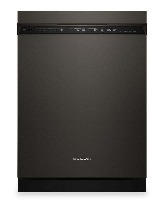 Lave-vaisselle KitchenAid de 24 po et de 44 dBA avec troisième panier 360° Max JetsMC - minerai noir - KDFS424SBE