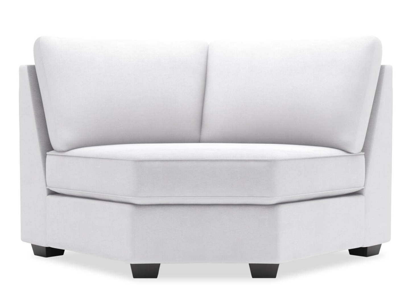 Sofa Lab Roll Curved Wedge - Pax Ice | Fauteuil courbé en coin Roll de la collection Sofa Lab - Pax Ice | RO843449