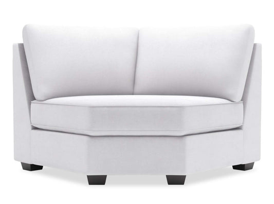 Sofa Lab Roll Curved Wedge - Pax Ice | Fauteuil courbé en coin Roll de la collection Sofa Lab - Pax Ice | RO843449