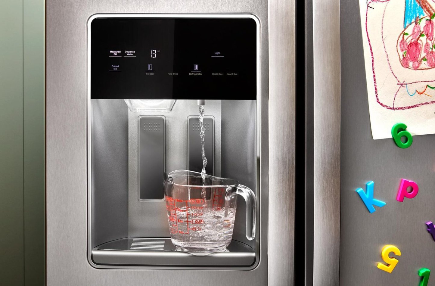 Réfrigérateur Whirlpool de 36 po et de 21 pi³ à compartiments juxtaposés - noir - WRSC5536RB | Whirlpool 36 21 Cu. Ft. Side-by-Side Refrigerator - Black - WRSC5536RB