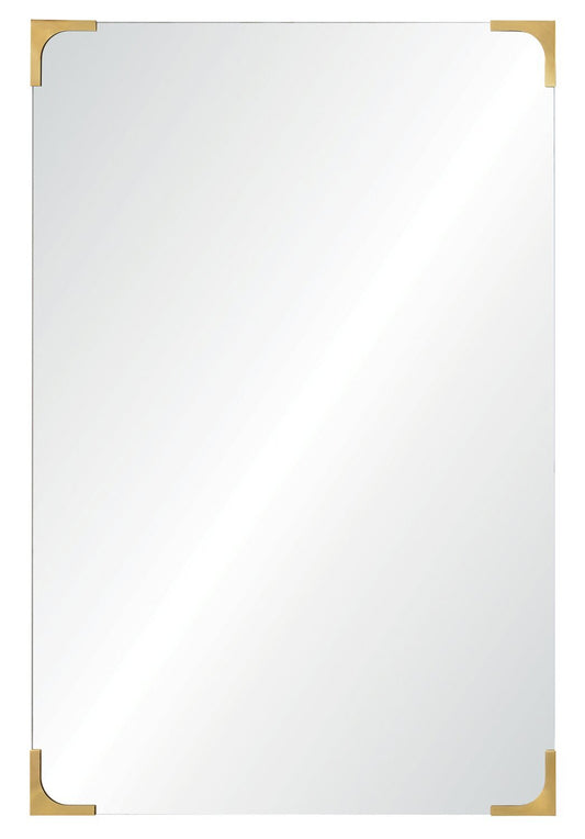 Miroir à bords dorés – 24 x 36 | Miroir à bordure dorée - 24 po x 36 po | MT2418MR