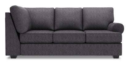 Sofa Lab Roll RAF Sofa Return - Charbon de luxe | Sofa de droite pour rallonge Roll de la collection Sofa Lab - Charbon de luxe | RO162993