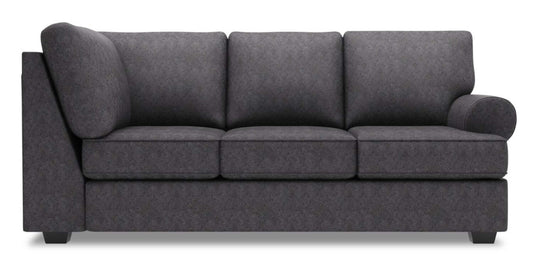 Sofa Lab Roll RAF Sofa Return - Charbon de luxe | Sofa de droite pour rallonge Roll de la collection Sofa Lab - Charbon de luxe | RO162993