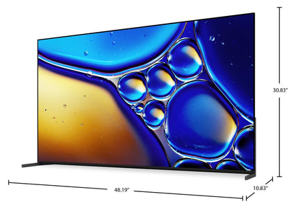 SONY 55 Bravia 8 II QD-OLED 4K UHD Smart Google TV (K-55XR80M2) – Modèle 2025 | Téléviseur intelligent QD-DELO SONY Bravia 8 II UHD 4K de 55 po avec Google TVMC (K-55XR80M2) - modèle 2025