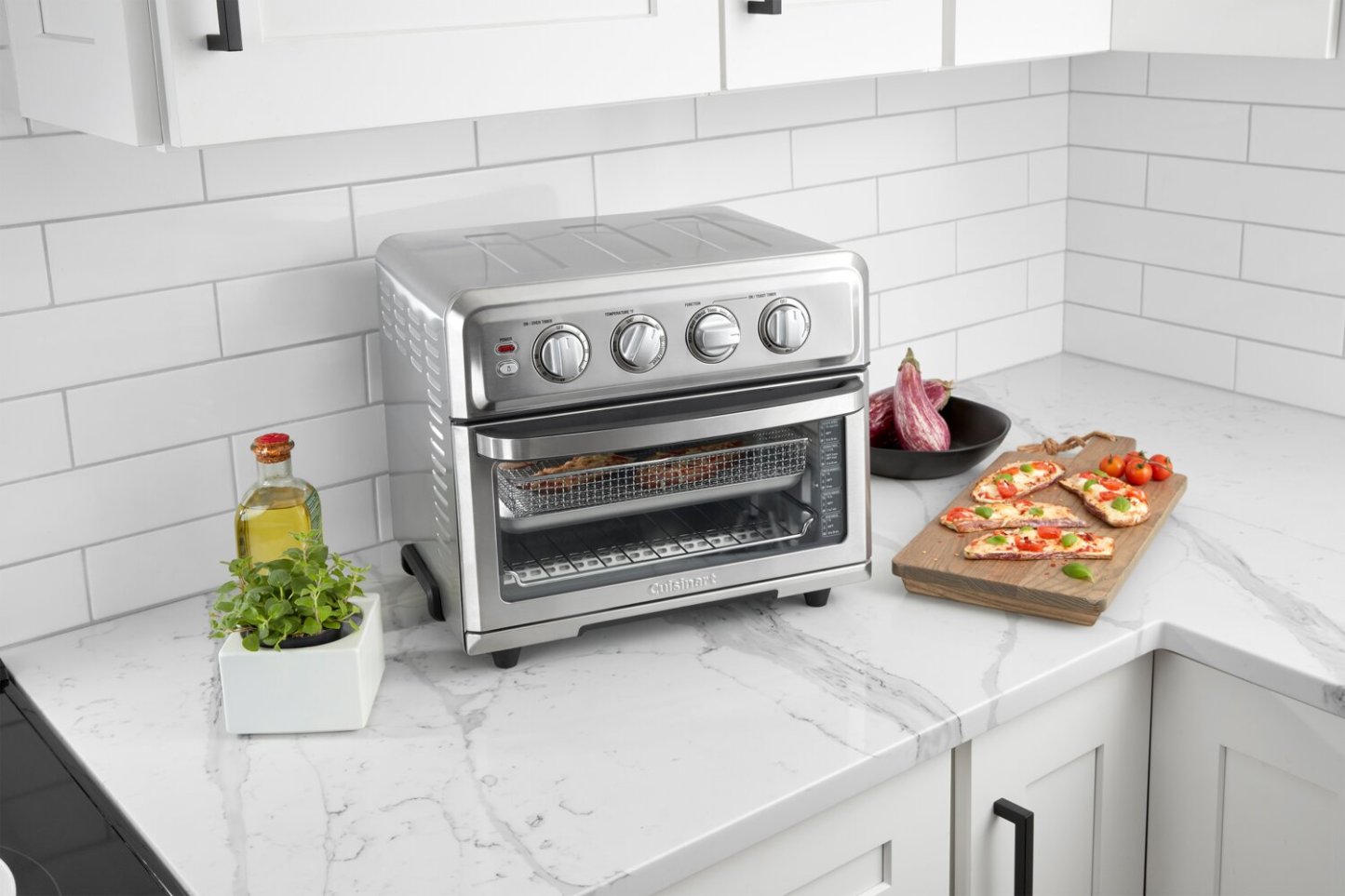 Four à convection pour friteuse à air Cuisinart avec gril - TOA-70C | Four à convection friteuse à air avec gril - TOA-70C | TOA70C59