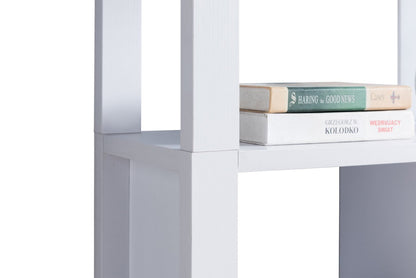 Bibliothèque Oscar Owen 36 avec tiroir et 6 étagères - Blanc|Bibliothèque Oscar Owen de 36 po avec tiroir et 6 tablettes - blanche