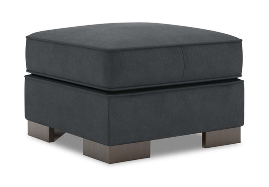Fabriqué au Canada Canapé personnalisable Lab Track 24 en tissu d'apparence lin - Pax gris poivre | Pouf Track de Sofa Lab de 24 po fabriqué au Canada en tissu d'apparence lin - gris Pax Pepper | TR802949