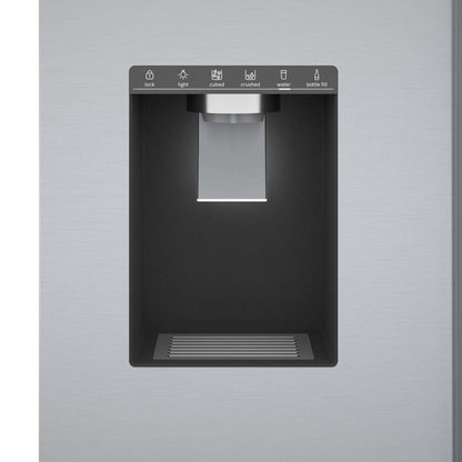 Réfrigérateur Bosch de série 500 de 26 pi3 à portes françaises - B36FD50SNS | B36FD5SS