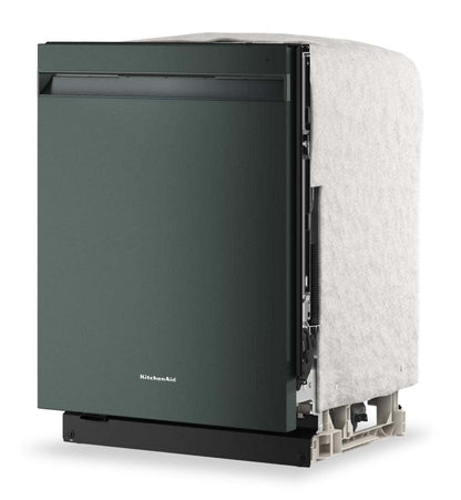 Lave-vaisselle KitchenAid de 24 po et de 44 dBA avec troisième panier 360° Max JetsMC - genièvre - KDPS724SJP