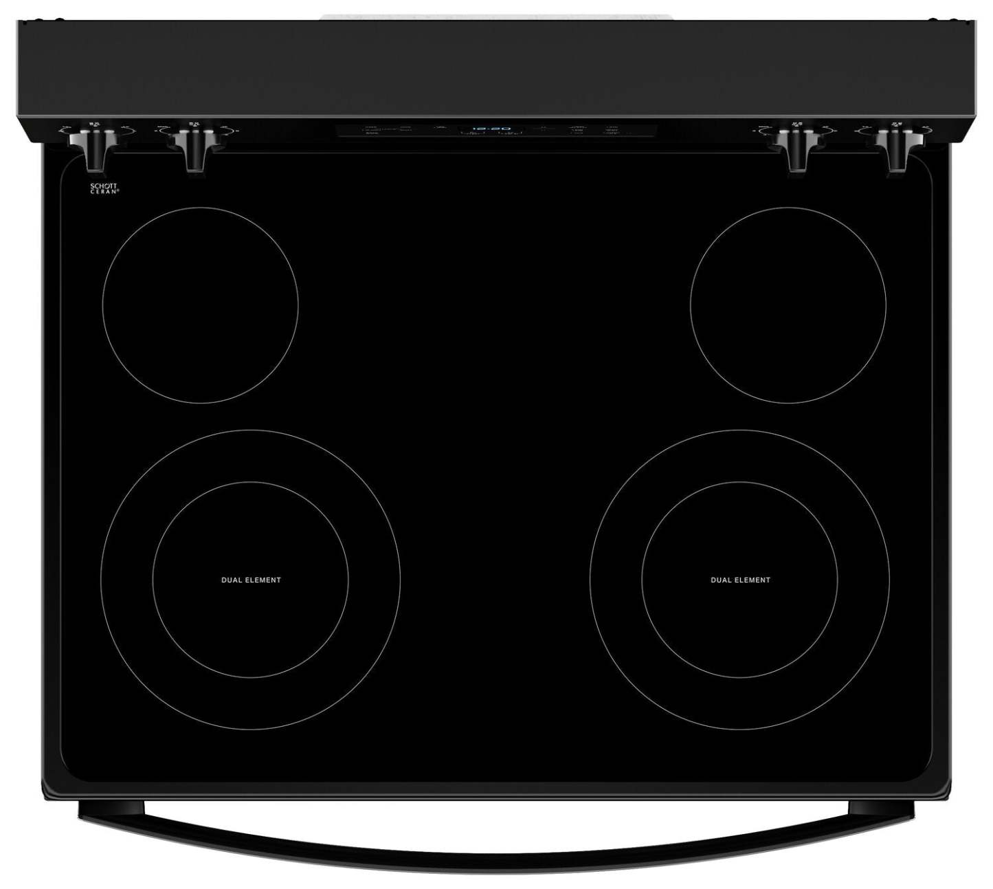 Cuisinière électrique Whirlpool de 5,3 pi³ avec nettoyage automatique - noire - YWFES3530RB | Bain à remous 5,3 Cu. Fort. Cuisinière électrique avec autonettoyage - Noir - YWFES3530RB