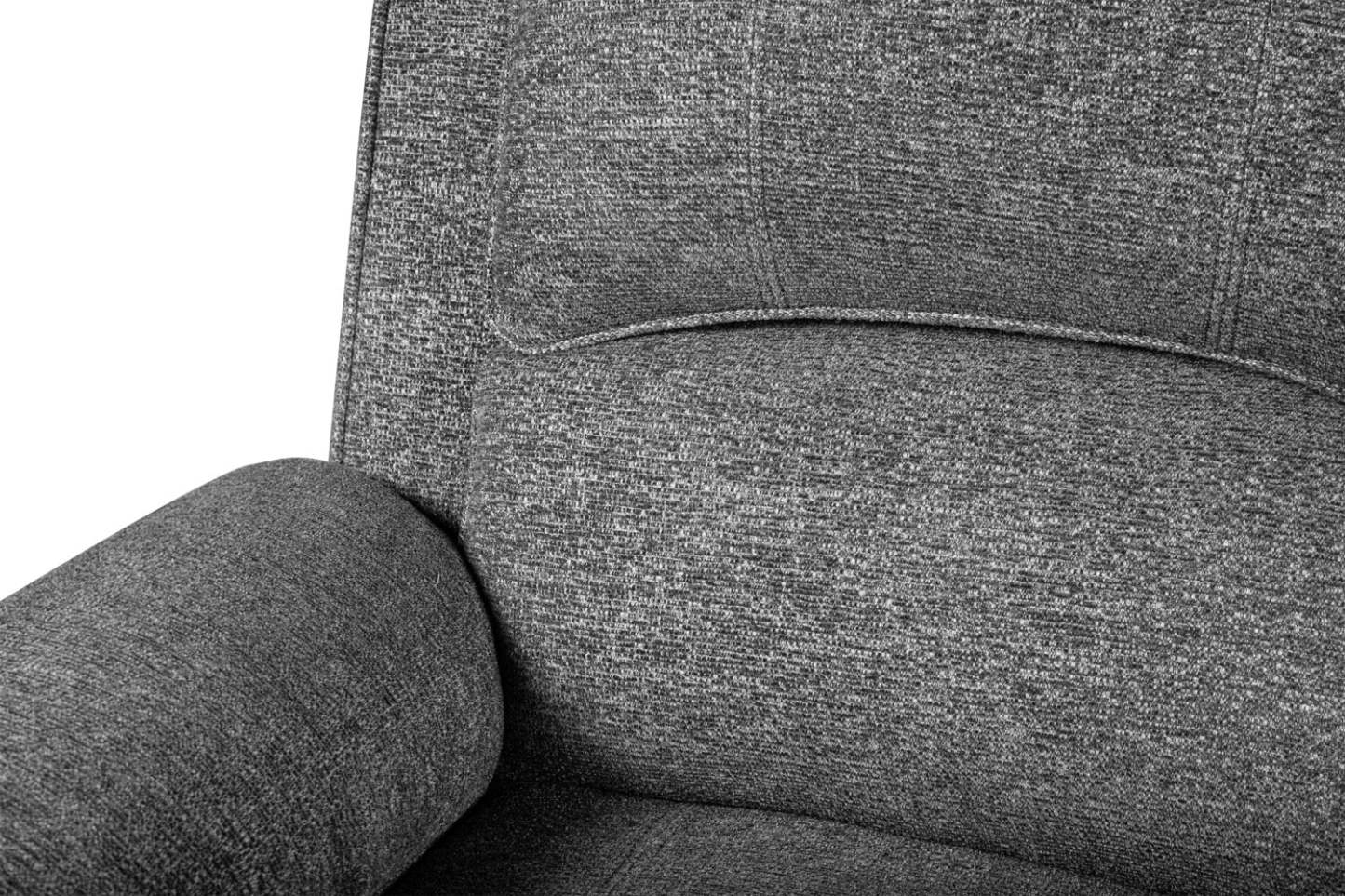 Chandler 60 Chenille Fabric Power Reclining Loveseat - Grey | Causeuse à inclinaison électrique Chandler de 60 po en tissu de chenille - gris