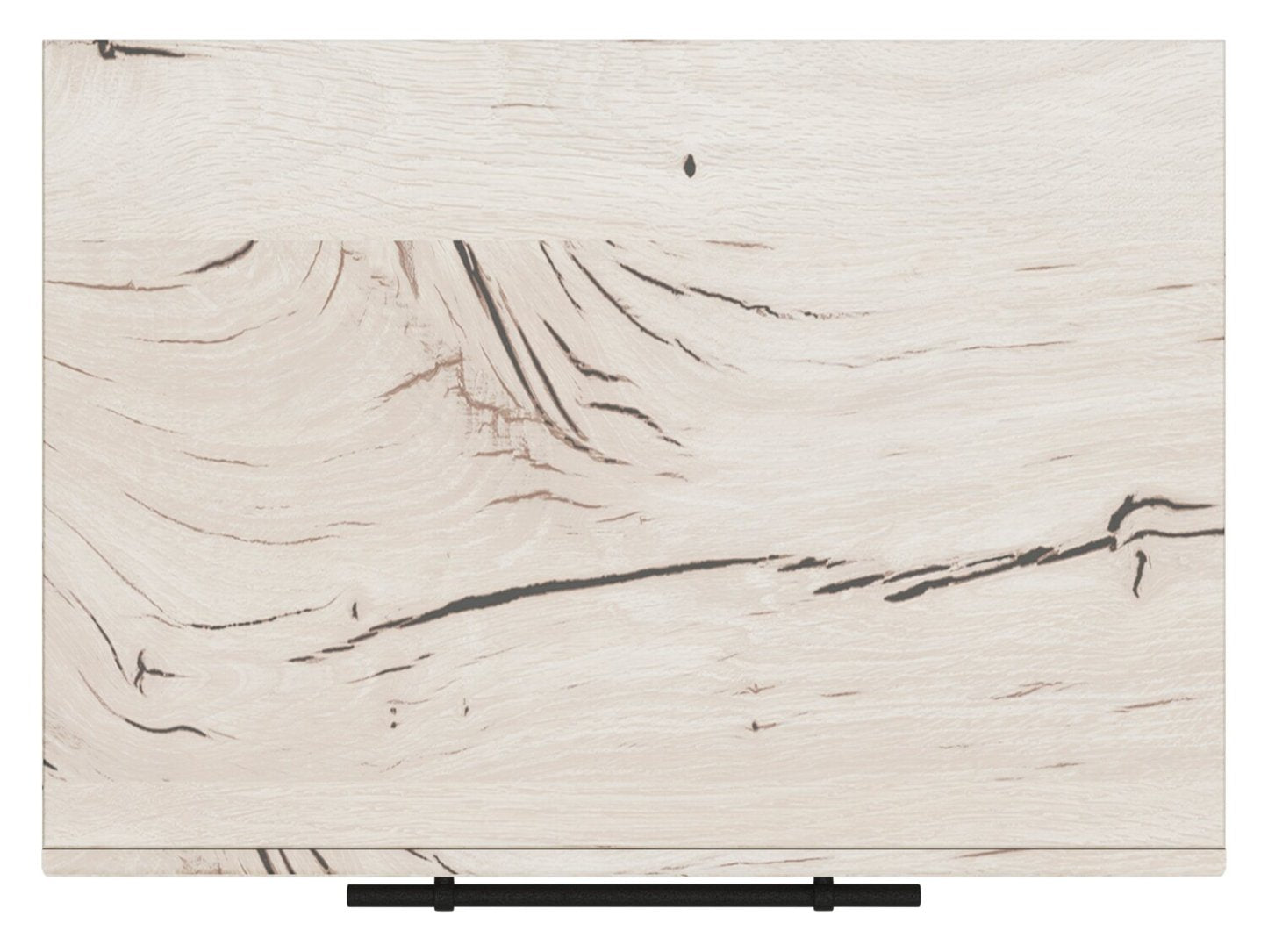 Table de chevet Derekson à 2 tiroirs avec ports USB, 21,7 L x 24,3 H - Blanc rustique | Table de nuit Derekson de 21,7 po (L) x 24,3 po (H) à 2 tiroirs avec ports USB - blanc rustique