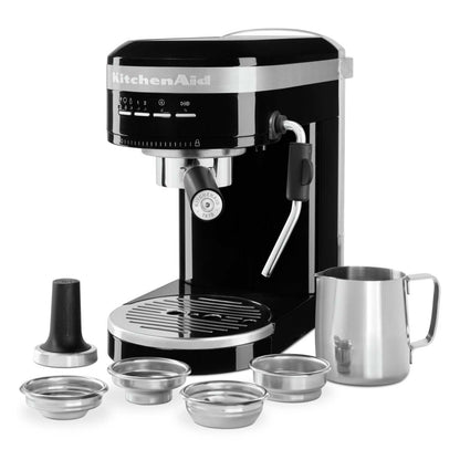 Machine à expresso semi-automatique en métal KitchenAid - KES6503OB | Machine à expresso semi-automatique KitchenAid en métal - KES6503OB | KES6503B