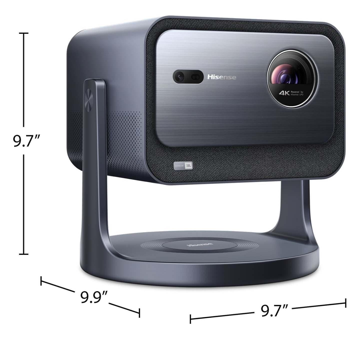 HISENSE 65 - 300 C2 Triple Laser 4K UHD Smart VIDAA OS Mini Projector (C2MINILP) | Mini projecteur intelligent C2 de HISENSE UHD 4K de 65 po à 300 po à triple laser avec système d’exploitation VIDAA (C2MINILP)