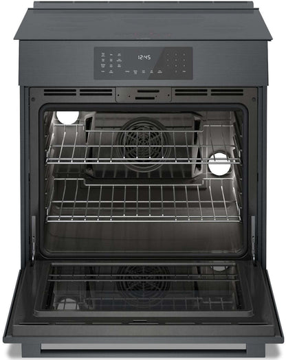 Cuisinière électrique Bosch de série 800 de 4,6 pi3 avec surface de cuisson à induction - HII8047C | Bosch 4,6 Cu. Fort. Cuisinière électrique série 800 avec table de cuisson à induction - HII8047C | HII8047C