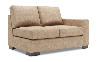 Sofa Lab Track RAF Loveseat - Taupe de luxe | Causeuse de droite Track de la collection Sofa Lab - Taupe de luxe | TR222893