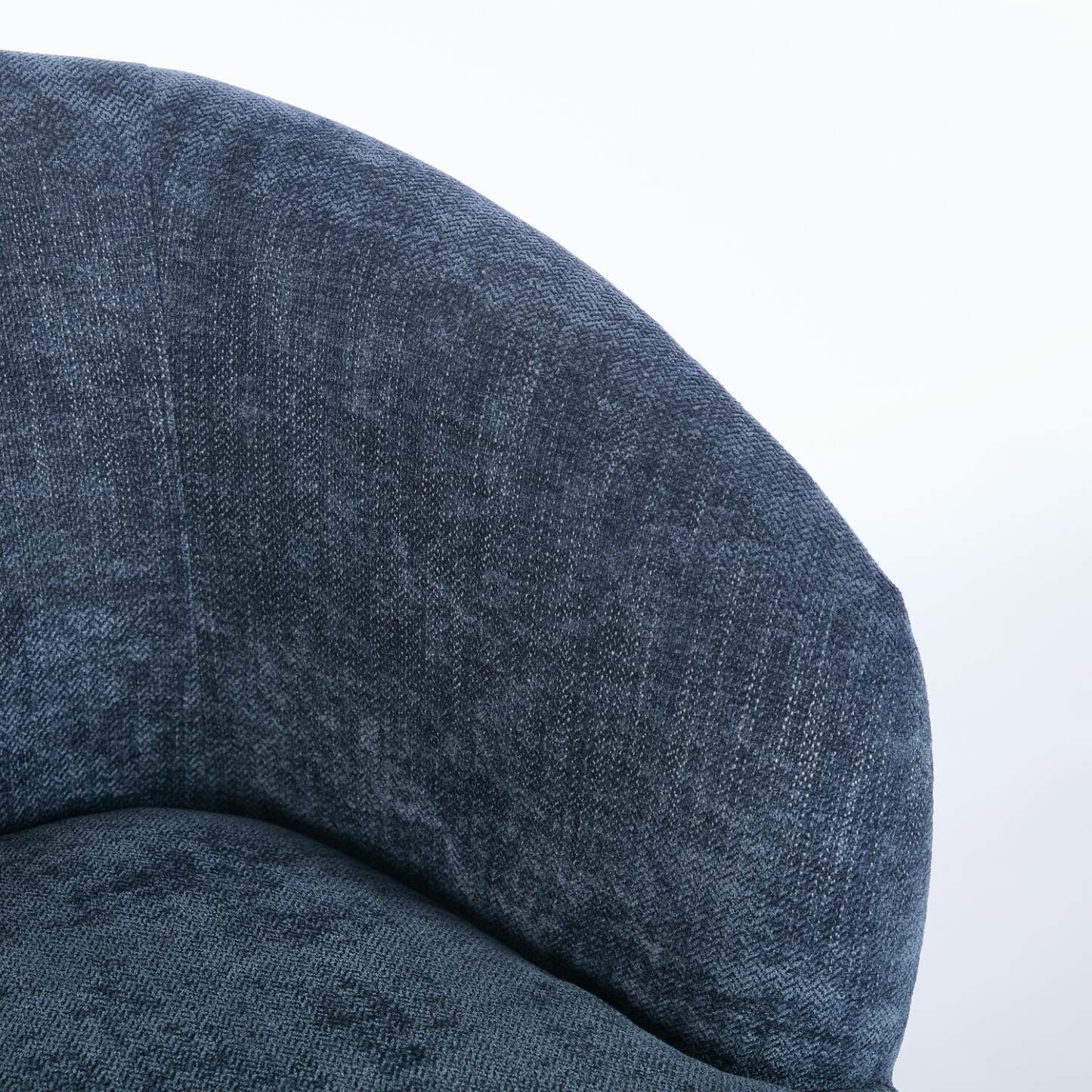 Fauteuil d'appoint en tissu bouclé Nova 28.7 - Bleu | Fauteuil d'appoint Nova de 28,7 po en tissu bouclé - bleu