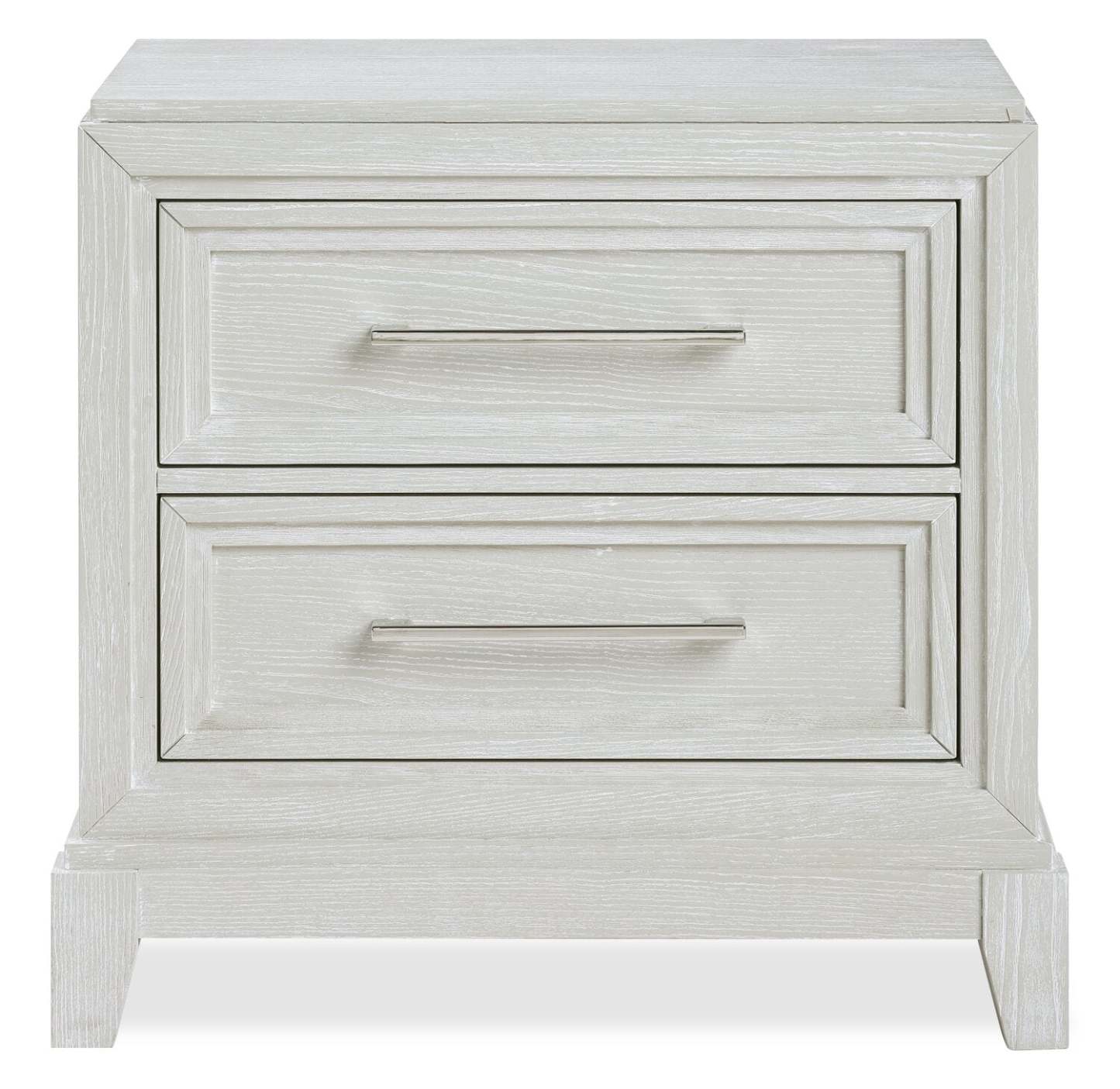 Table de nuit à 2 tiroirs Vida, 27 L x 28 H - Sable | Table de nuit Vida de 27 po (L) x 28 po (H) à 2 tiroirs - sable