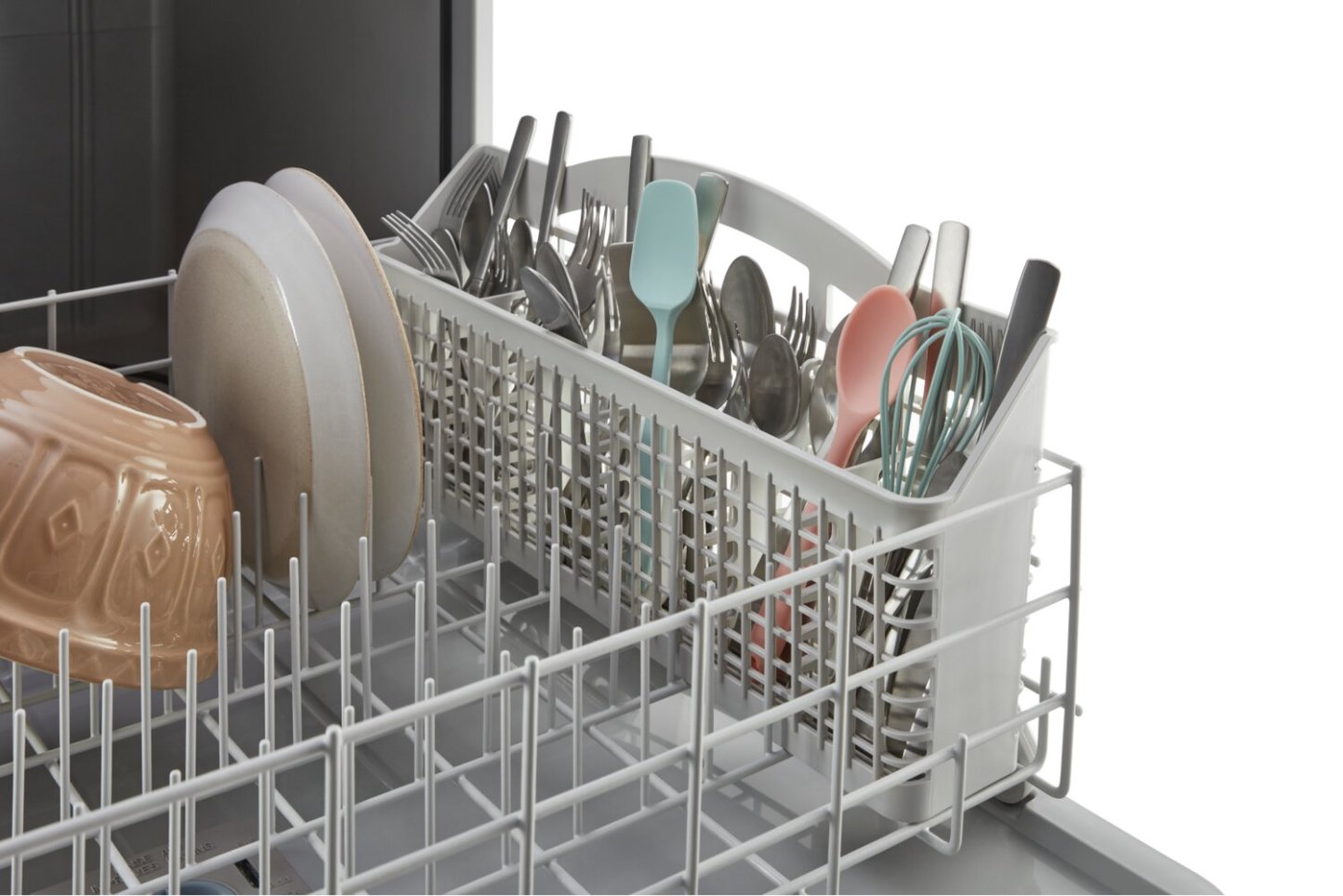 Lave-vaisselle Whirlpool 24 57 dBA à commande frontale encastrable - Blanc - WDF341PAPW | Lave-vaisselle encastré Whirlpool de 24 po et de 57 dBA avec commandes à l'avant - blanc - WDF341PAP…