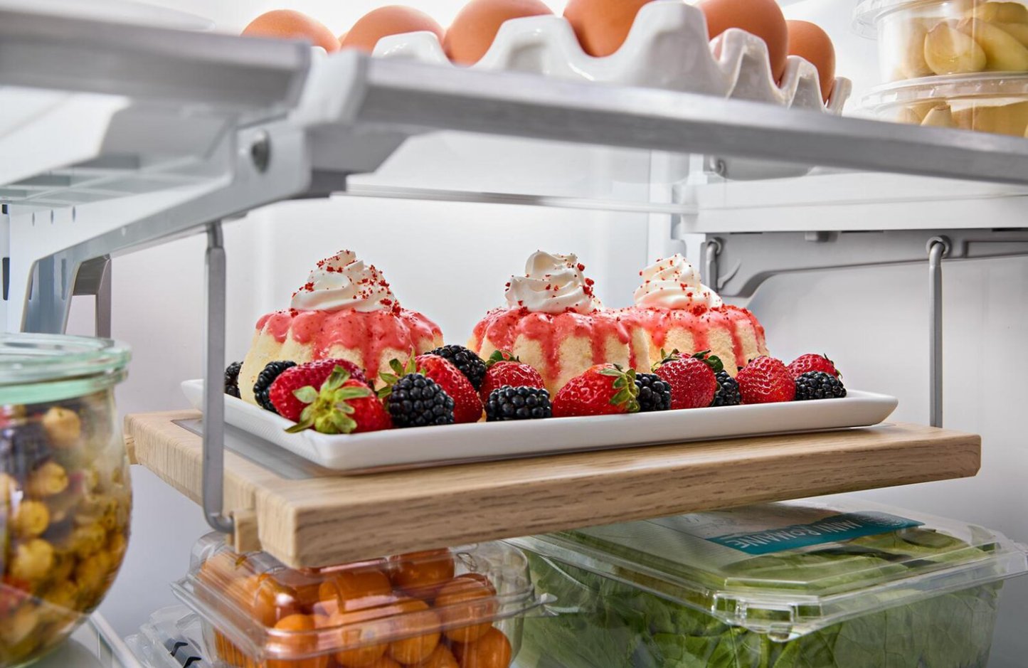 Réfrigérateur KitchenAid de 36 po et de 20 pi3 de profondeur comptoir à portes françaises - acier inoxydable - KRFC136RPS | KRFC13PS