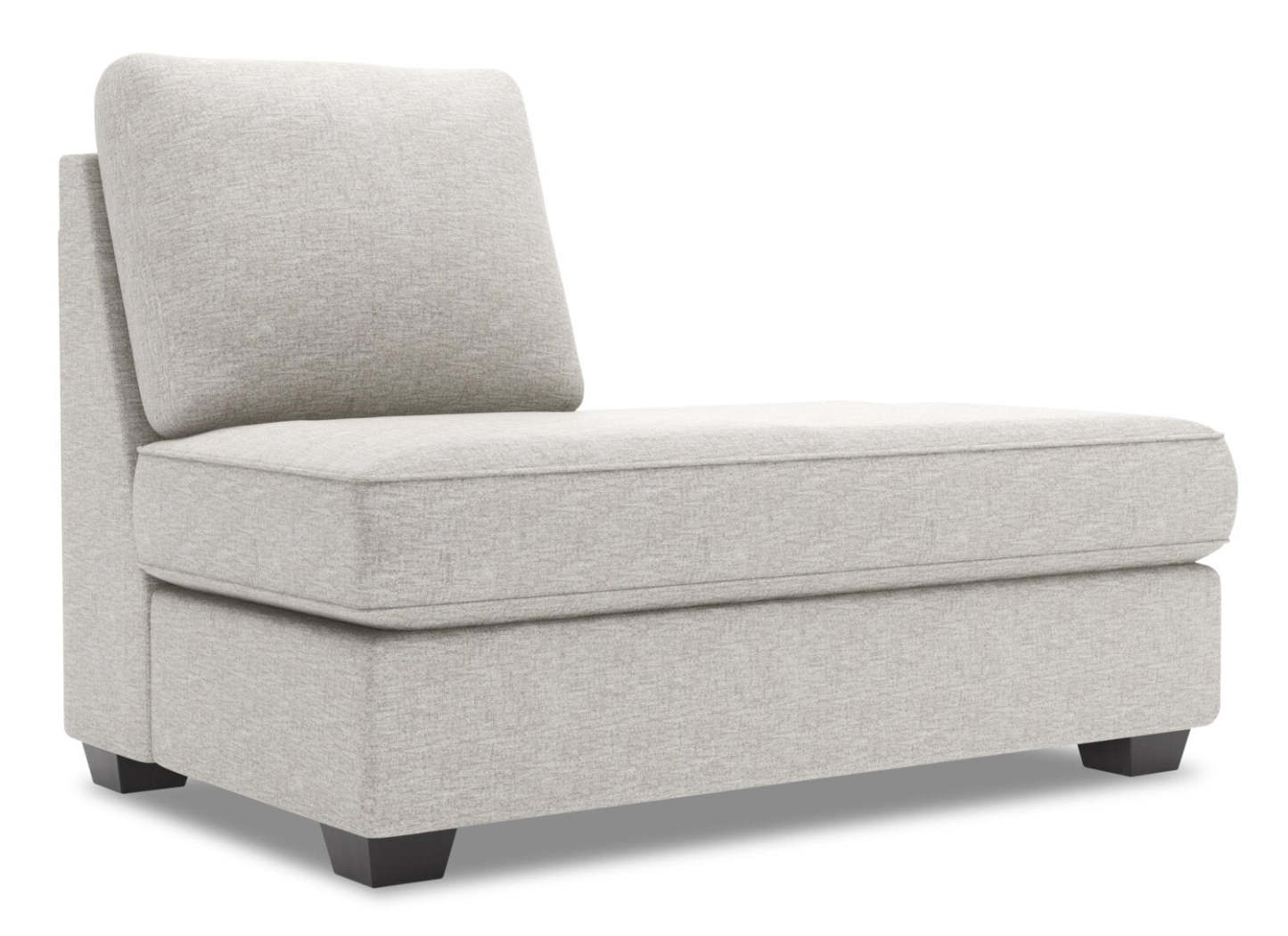 Sofa Lab Roll RAF Chaise Return - Luxe Argent | Rallonge pour fauteuil long de droite Roll de la collection Sofa Lab - Luxe Argent | RO262793