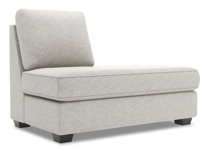 Sofa Lab Roll RAF Chaise Return - Luxe Argent | Rallonge pour fauteuil long de droite Roll de la collection Sofa Lab - Luxe Argent | RO262793