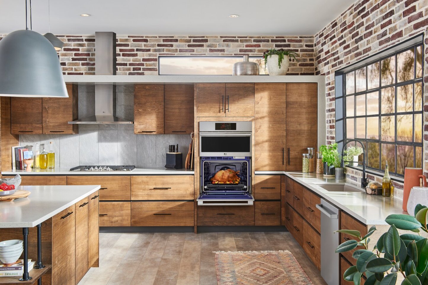 LG Studio 30 6,4 pi³ Four mural combiné avec convection véritable - Acier inoxydable résistant aux taches…