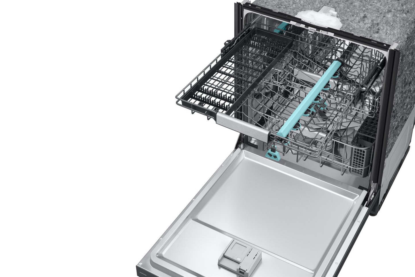 Samsung 24 38 dBA Lave-vaisselle à commandes sur le dessus avec nettoyage par IA et 3e panier - Noir - DW90F89T0UMTAA | Lave-vaisselle Samsung de 24 po et de 38 dBA avec commandes sur le dessus, nettoyage avec IA et 3e panier - DW90F89T0UMTAA | DW90F89B