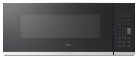 LG 1,3 Cu. Fort. Four à micro-ondes intelligent à profil bas - MVEF1323F | Quatre à micro-ondes à hotte intégrée intelligente à profil bas LG de 1,3 pi3 - MVEF1323F | MVEF132F