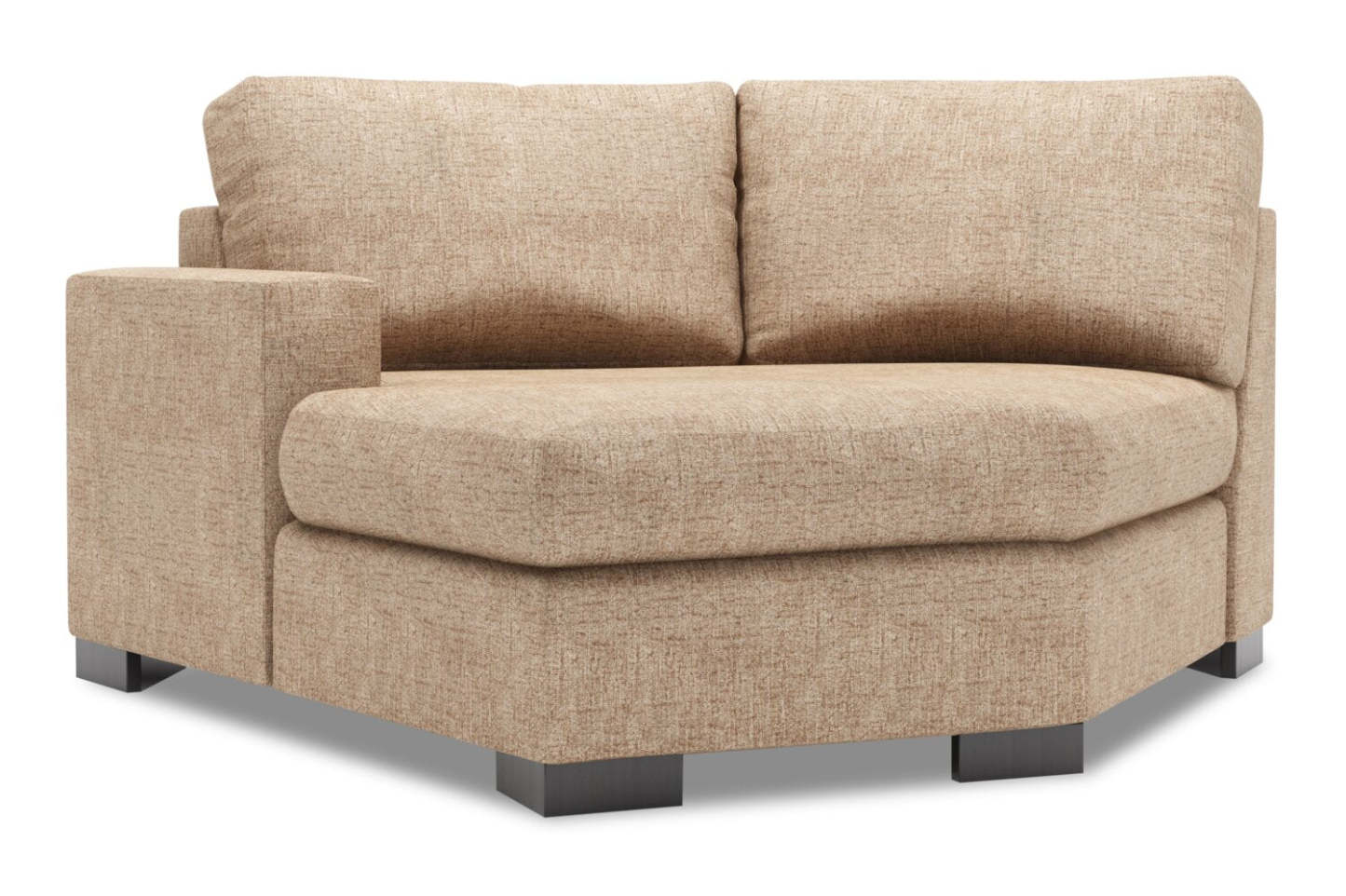 Sofa Lab Track LAF Cuddler - Luxury Taupe | Fauteuil Cuddler de gauche Track de la collection Sofa Lab - Luxury Taupe | TR872893