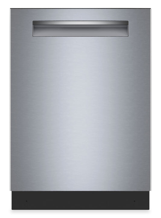 Lave-vaisselle encastré Bosch de série 500 de 24 po de 46 dBA - acier brossé résistant aux traces de doigts - SHP55DM5N