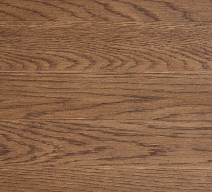 Gordon 56” Round Solid Wood Sofa Table - Brown | Table de salon ronde Gordon de 56 po en bois massif - brune