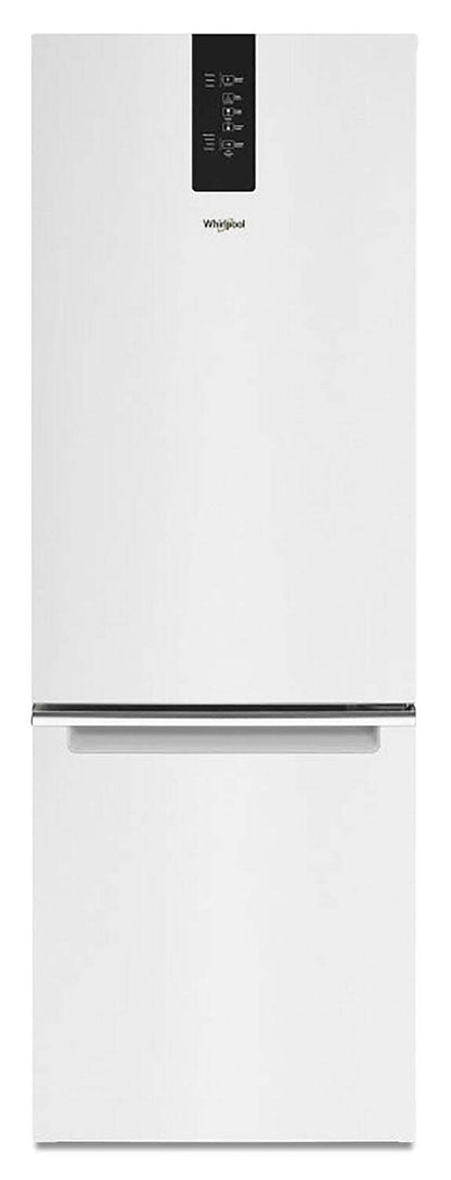 Réfrigérateur Whirlpool de 24 po et de 12,9 pi³ à congélateur inférieur - blanc - WRB533CZJW | Tourbillon 24 12,9 Cu. Fort. Réfrigérateur à congélateur inférieur - Blanc - WRB533CZJW
