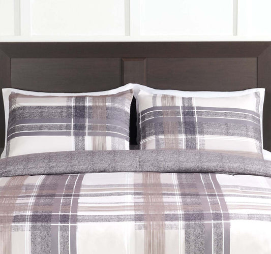 Ensemble d'édredon Conner 3 pièces pour lit double/grand lit | Ensemble d'édredon Conner de 3 pièces pour lit double ou grand lit