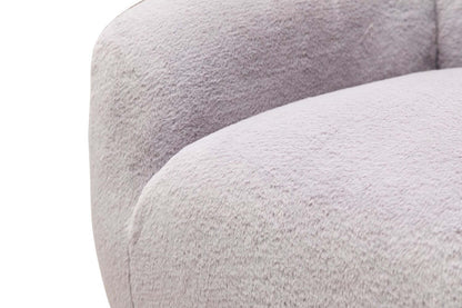 Fauteuil d'appoint en tissu Hugz 45 - Gris | Fauteuil d'appoint Hugz de 45 po en tissu - gris