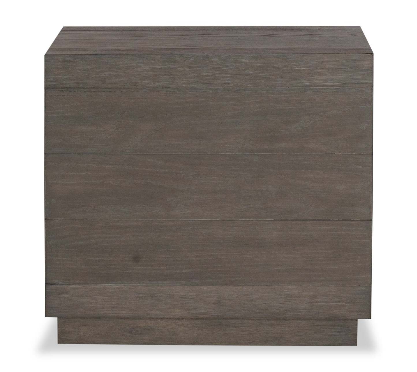 Avalon 16” Table de fauteuil moderne en bois massif avec tablette - brune