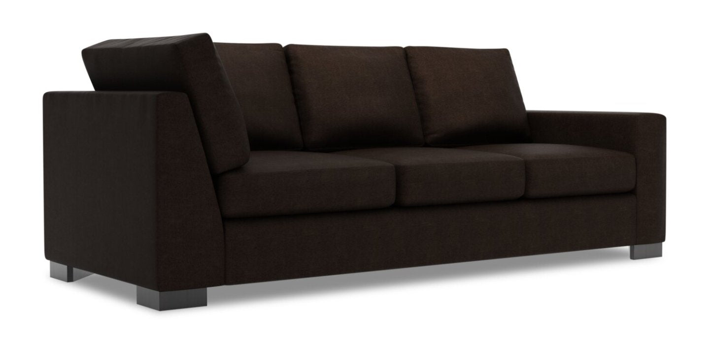 Sofa Lab Track RAF Sofa Return - Chocolat de luxe | Canapé de droite pour rallonge Track de la collection Sofa Lab - Chocolat de luxe | TR163293
