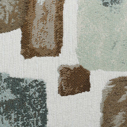 Fabriqué au Canada, canapé sectionnel Nofia 3 pièces à droite en tissu chenille avec coussins décoratifs et pieds en bois - gris anthracite