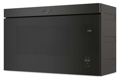 Tourbillon 1,1 Cu. Fort. Micro-ondes encastré avec cuisson de 900 watts - Acier inoxydable noir - YWMM… | Quatre à micro-ondes à hotte intégrée Whirlpool de 1,1 pi³ à installation affleurée avec cuisson à 900…
