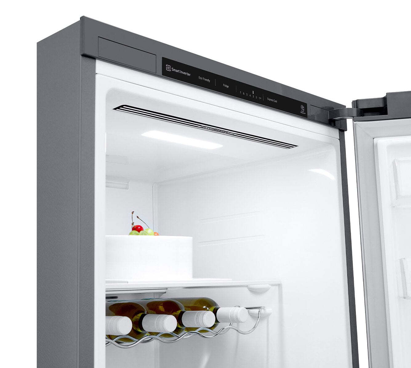 LG 24 14 Cu. Ft. Column Counter-Depth Refrigerator - Platinum Silver - LRONC1404V | Réfrigérateur colonne LG de 14 pi³ et de 24 po de profondeur comptoir - argenté platine - LRONC1404V