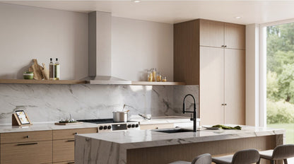 Hotte cheminée pyramidale Broan de 30 po avec technologie Code ReadyMC - EWS1306SS | EWS130SS