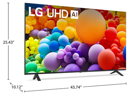 Téléviseur intelligent LG 50 4K UHD HDR10 Pro HGiG webOS (50UT7000PUA) | Téléviseur intelligent LG UHD 4K de 50 po avec HDR10 Pro, HGiG et webOS (50UT7000PUA)