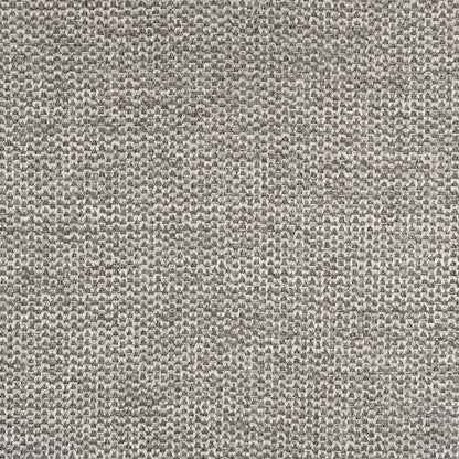 Sofa sectionnel Savvy 5 pièces en tissu d’apparence lin avec appuie-têtes réglables, porte-gobelets et port USB - gris